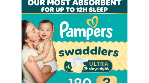 Pampers Swaddlers Ultra Diapers Sizes 3-7