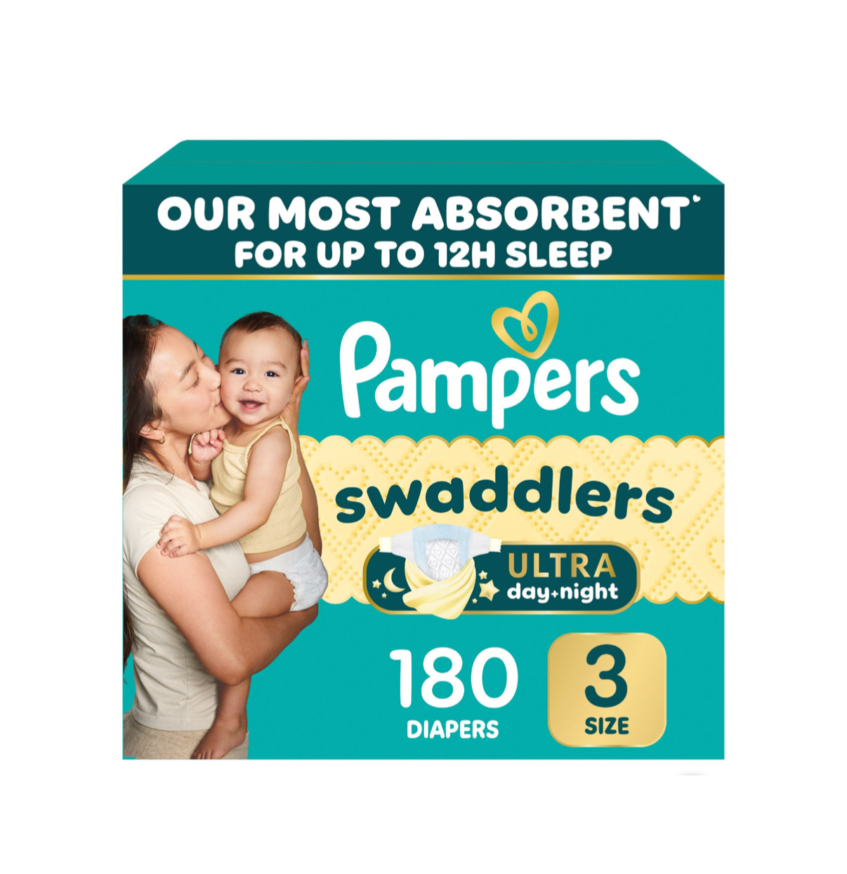 created by photogrid Pampers Swaddlers Ultra Diapers Sizes 3-7 - Image 1