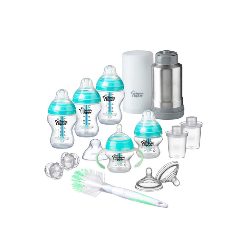 created by photogrid Tommee Tippee Advanced Anti-Colic Bottle, Warmer & Pacifier Set - Image 1
