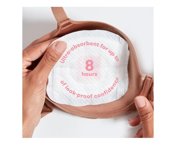 Frida Mom Disposable Nursing Pads, Ultra Absorbency, Soft Texture, 60ct - Image 3